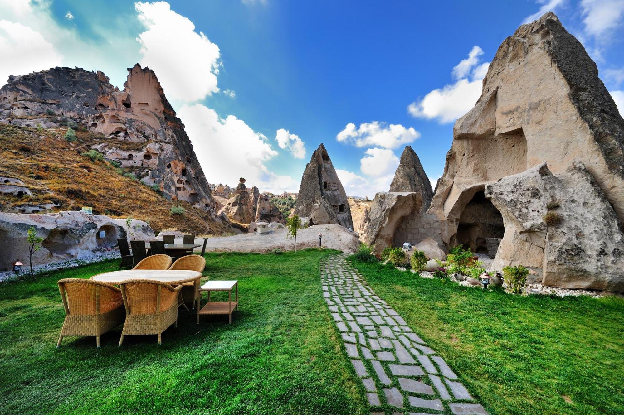 Anatelein Cave Hotel Üçhisar Eksteriør bilde